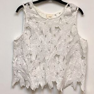 Caution To The Wind brand, size large, White Flower print